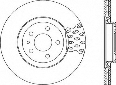 OPEN PARTS bdr166320 -  Тормозной диск